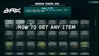 ARK item cheat