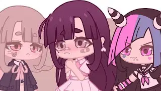 I made a few danganronpa characters in gacha club-