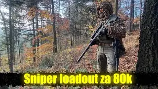 Sniper loadout za 80k | ukazka výstroje a zbraní #airsoftbrotherscz