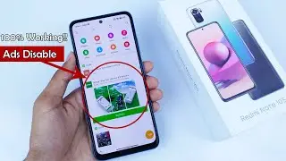 [Latest] How to Turn OFF Ads in Redmi Note 10S - 100% Working Trick 💯