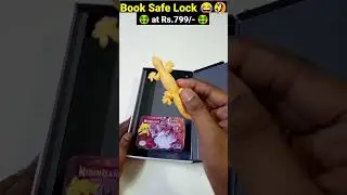 Book Safe with Key Lock at Rs.799/- 🤣🤣 