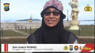 TESTIMONI BERSIH SAMPAH BERSAMA POLRES SIBOLGA
