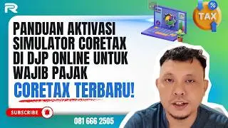 CARA Pendaftaran Simulator CORETAX #rudikonsultan #coretax #simulasi