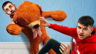 Ursul de pluș care prinde viata! *Prank*