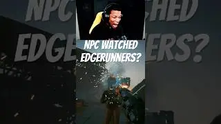 Cyberpunk 2077 NPCs Got Good Music Taste | Edgerunners