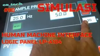 🧡Simulasi HMI with modbus🧡 #autonics