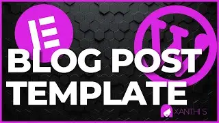 How to create a blog post page template with Elementor Pro