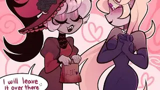 Rosie brings Lilith lunch!  -  Hazbin Hotel comic dub