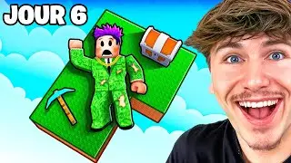 SURVIVE 100 DAYS ON A SINGLE BLOCK!!