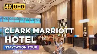 CLARK MARRIOTT HOTEL Staycation Tour | What's Inside a 5-STAR LUXURY Hotel? @ Clark Pampanga【4K】