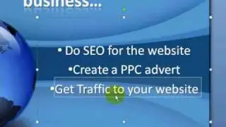 Make a video with powerpoint slides and windows movie maker.