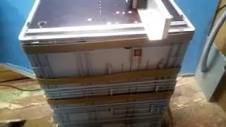Обзор самодельного мобильного станка 3 в 1 циркулярка, фрезер, лобзик. В кейсе 600х400х280.