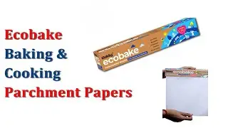 Oddy Ecobake Parchment Paper for Baking & Cooking Unboxing and Review
