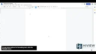 Change text formatting in Docs