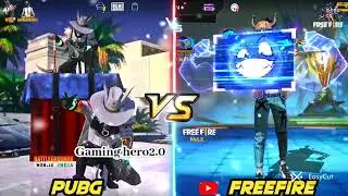 FREE FIRE VS PUBG FULL COMPARISON // WHO IS BEST PUBG MOBILE VS FREE FIRE