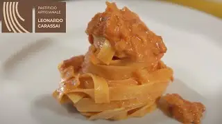 Tagliatelle di Campofilone in Salsa Fumè | Pancetta, Panna e Pomodoro