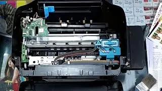 HP Deskjet GT 5821 319 419 Red lights E3 E4 E9 Full Resets Problem solved