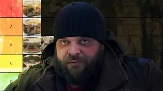 Тир лист различной еды из диких зверей от Выживалово