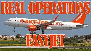 Real EasyJet Operations| Airbus A320 | VATSIM | - !member !donate !twitch
