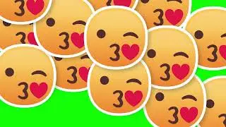 vecteezy kiss emoji vertical transition green screen 17360325 30