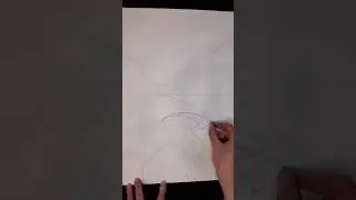 создание эскиза зимнего пейзажа