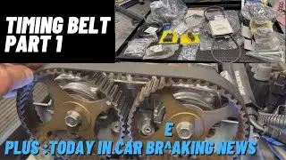 Timing Belt replacement Episode 1 (4G63)!