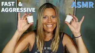 ASMR Fast and Aggressive triggers to cure your tingle immunity! 🌅