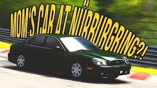 DRIVING MY MOM'S CAR AT NÜRBURGRING NORDSCHLEIFE! (Assetto Corsa)