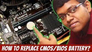 How to Replace CMOS Battery On Your Computer? Step-by-Step (Hindi)