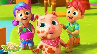 Моя любимчик поросенок бу бу детей песня и мультфильм видео от Zoobees