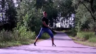 Фристайл с нунчаками от парня из Чернигова