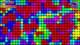 After Effects Tutorial_ Create Shiny Circles Background in After Effects.no plugin.