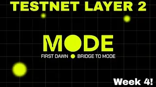 Tutorial mengikuti testnet Mode Network : The L2 designed for hyper-growth!!!