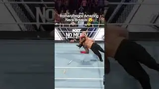 Roman Reigns Amazing Neck Breaker 😵