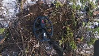 Minelab X-Terra Pro - Тест на 1 копійку 1936. #металлоискатель #металошукач #minelab #xterrapro