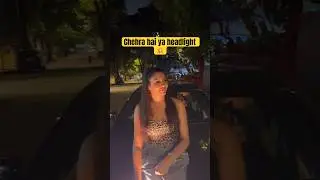 Chehra hai ya headlight 💥💥 #priyankatyagi #trendingonshorts #shorts #comedy