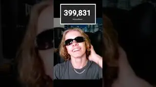 HITTING 400K!!