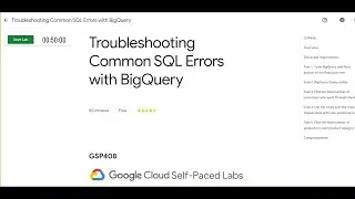 Troubleshooting Common SQL Errors with BigQuery || 