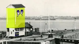 Ghost house and yellow jelly cute animation and Animation short film