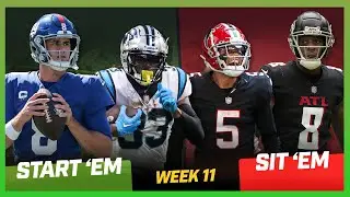Week 11 Start 'Em, Sit 'Em: Set A Winning Fantasy Lineup!