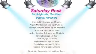 PCM Saturday Rock Ensemble - Scholarship Concert 2024