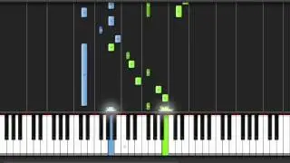 Synthesia -  Aerith's Theme (FF7 Piano Collections) - Slow