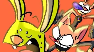 CATDOG nickelodeon battle #ibispaint #capcut #catdog #fanart  #nickelodeon