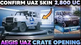 AEGIS UAZ Crate Opening | PUBG MOBILE | BGMI #atropineyt #crateopening #uazupgraded