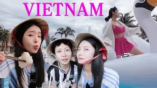 (SUB) 레즈커플 베트남 여행 3탄 | 호짬리조트 수영장과 폭우 속 호치민 벤탄시장