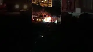 Siverek Bağlar Mahallesi’nde elektrik trafosu yandı..Yangına itfaiye ekipleri müdahale etti
