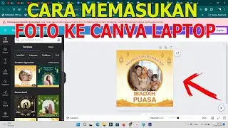 How to insert photos in Canva laptop