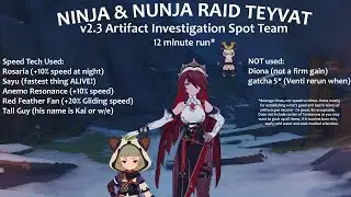 Genshin Impact 15 min 123 Trash Artifact run = 90 resin of XP