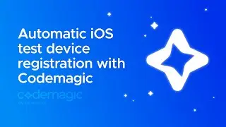 Automatic iOS test device registration with Codemagic