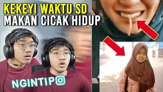 KEKEYI WAKTU SD MAKAN CICAK HIDUP?! 😱😂 | Ngintip Instagram
